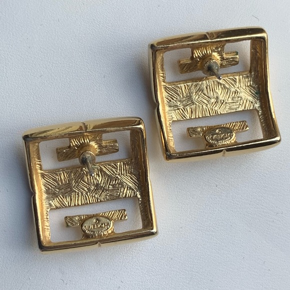 Vintage Givenchy Four G Earrings - Picture 6 of 7